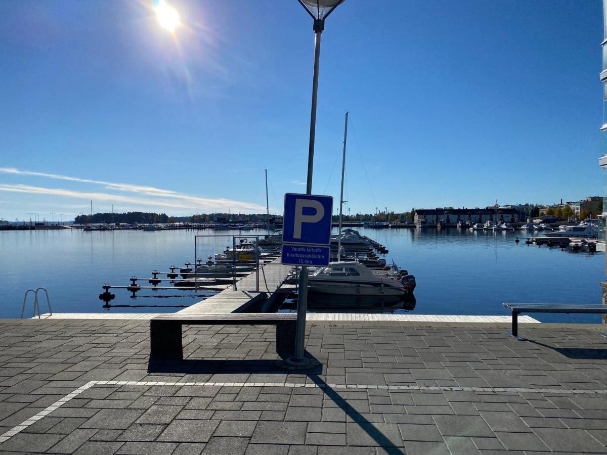 New Apartment Next To Kuopio Harbour With Sauna Eksteriør billede